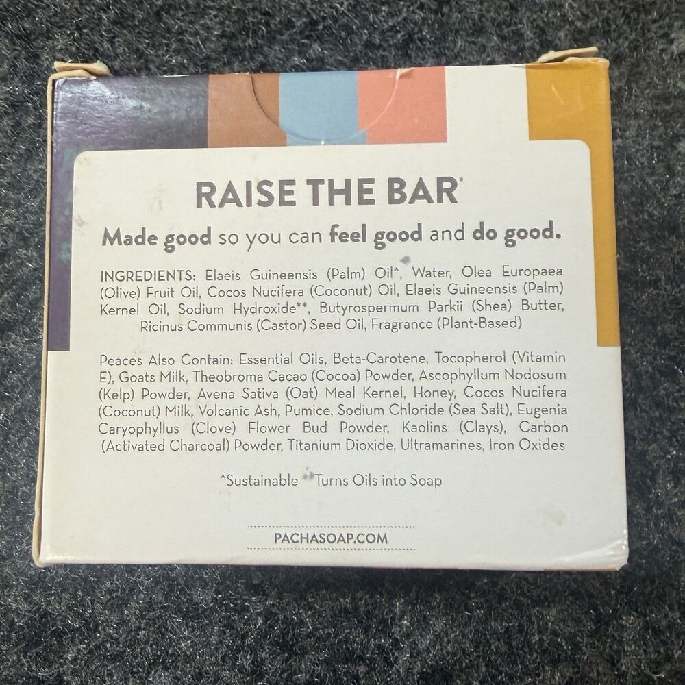 Pacha Peaces Bar Soap Variety Pack - Picture 2 of 5
